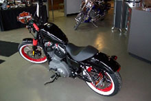 2008 1200N Nightster® in Vivid Black customized in Battle Creek Harley Davidson®, Battle Creek, Michigan